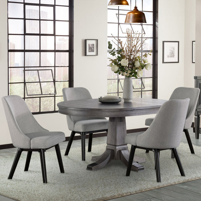 Foundry Mid-Century Upholstered Chair - Dream Home Furniture & Mattress (Waite Park, MN)
