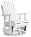 Hyland wave Outdoor Swivel Glider Chair - Dream Home Furniture & Mattress (Waite Park, MN)