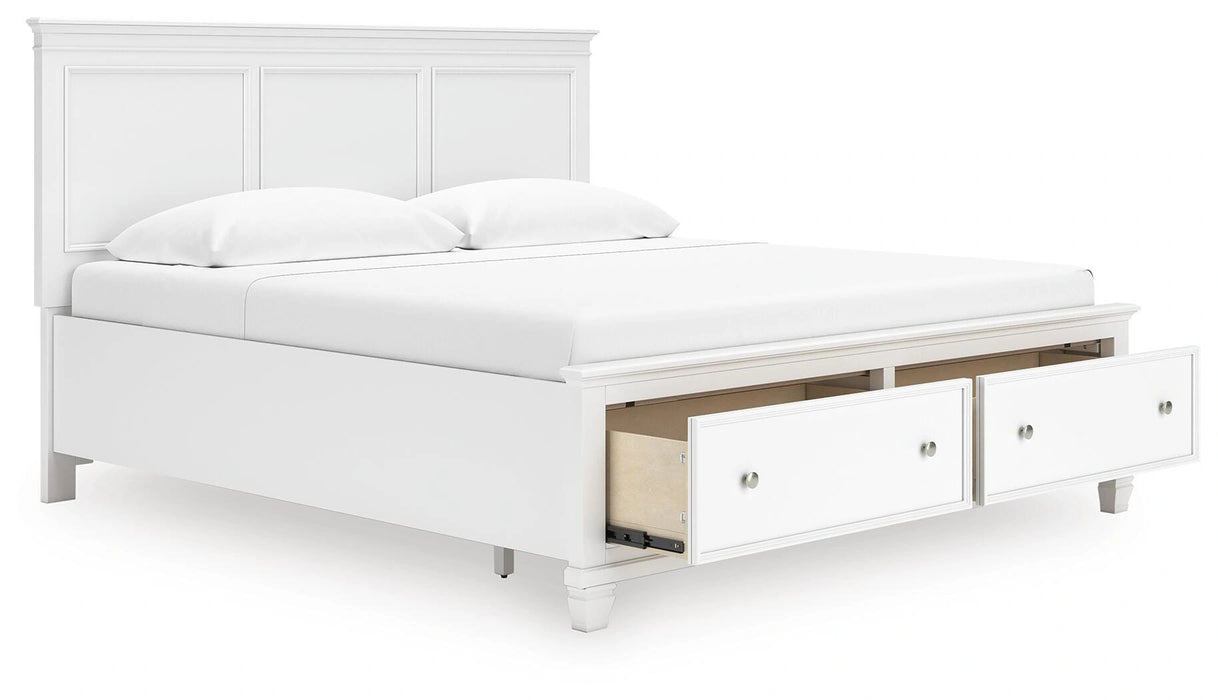 Fortman Panel Storage Bed - Dream Home Furniture & Mattress (Waite Park, MN)