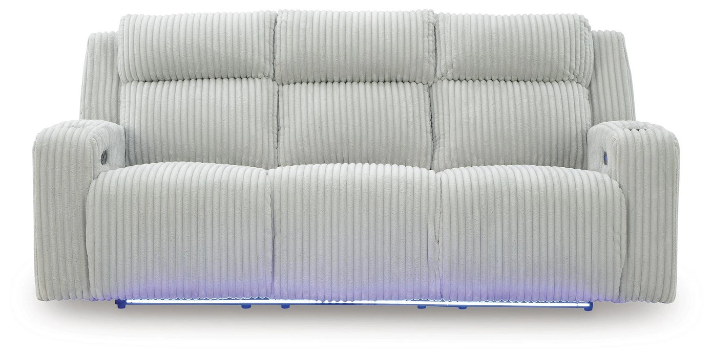 Forest Lake Power Reclining Sofa - Dream Home Furniture & Mattress (Waite Park, MN)