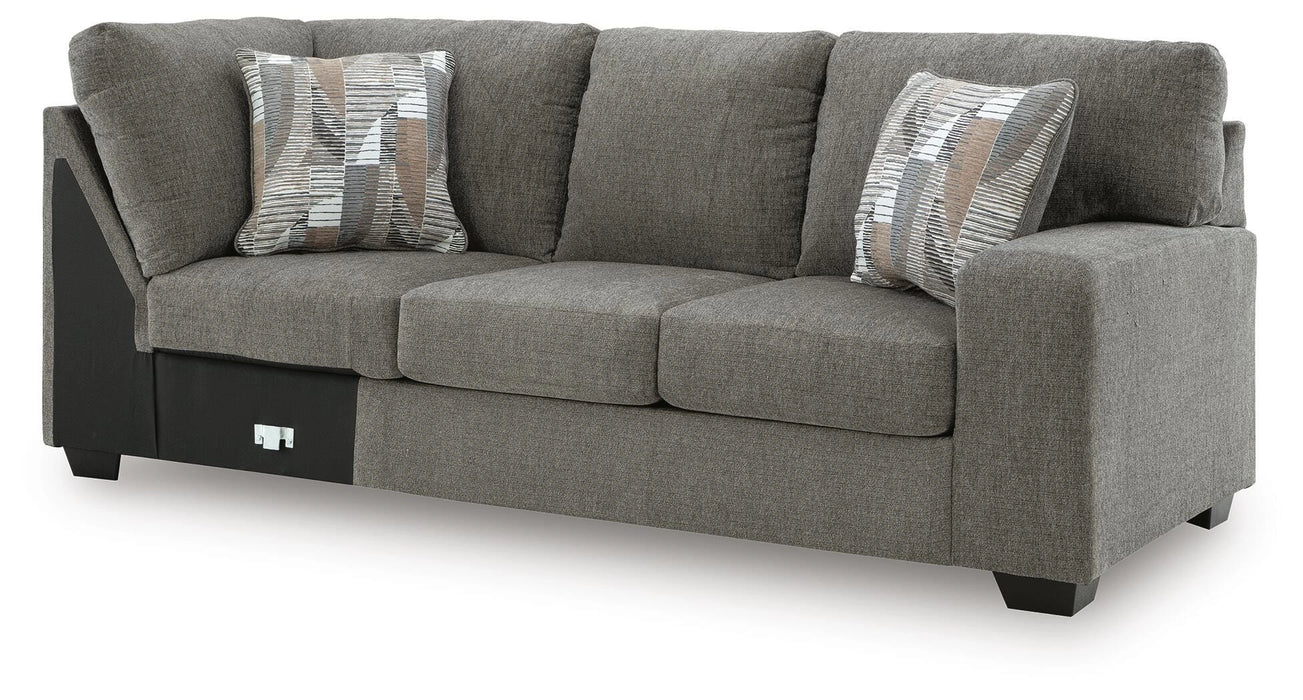 Clarington Sectional with Chaise - Dream Home Furniture & Mattress (Waite Park, MN)