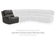 5Z - Pittson Power Reclining Sectional - Dream Home Furniture & Mattress (Waite Park, MN)
