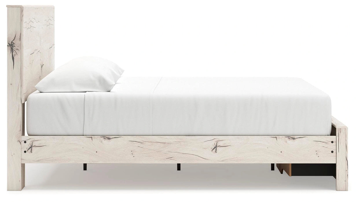 Lawroy Panel Storage Bed - Dream Home Furniture & Mattress (Waite Park, MN)