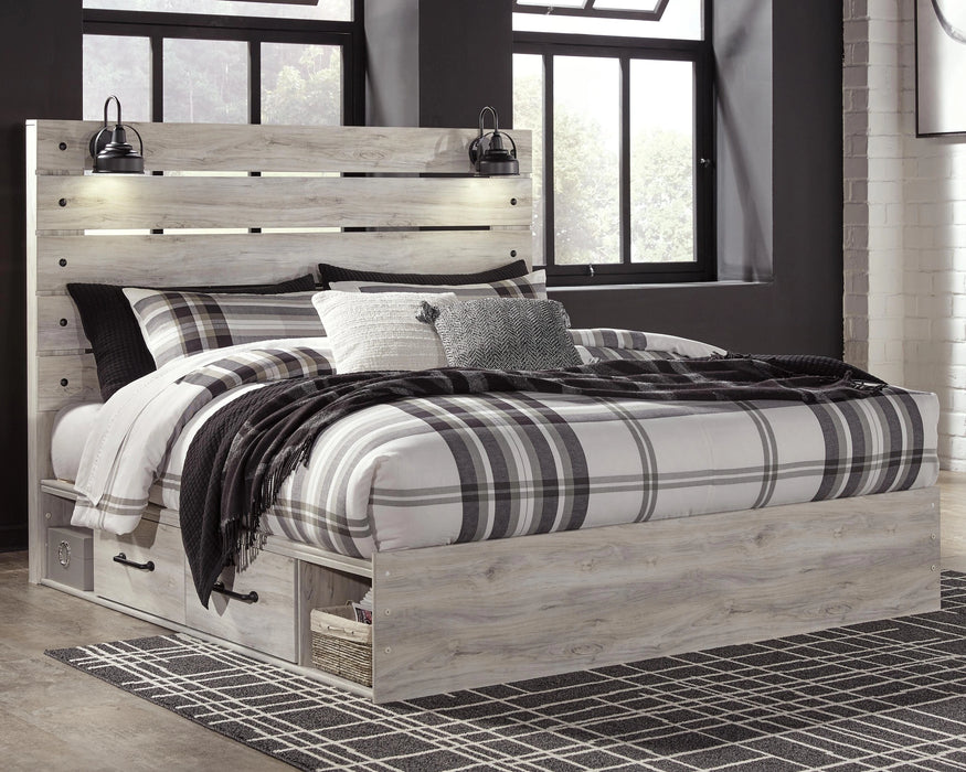 Cambeck Bed with 4 Storage Drawers - Dream Home Furniture & Mattress (Waite Park, MN)