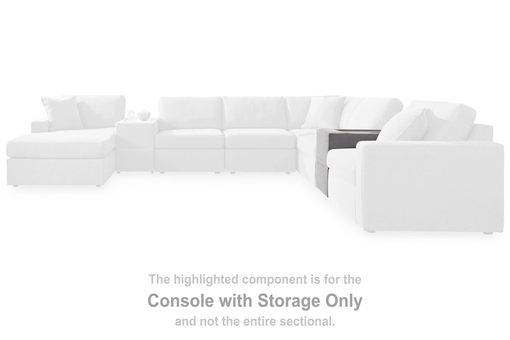 Modmax Balanced Sectional with Audio and Storage Consoles - Dream Home Furniture & Mattress (Waite Park, MN)