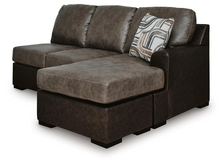 Castille Way Sectional with Chaise - Dream Home Furniture & Mattress (Waite Park, MN)