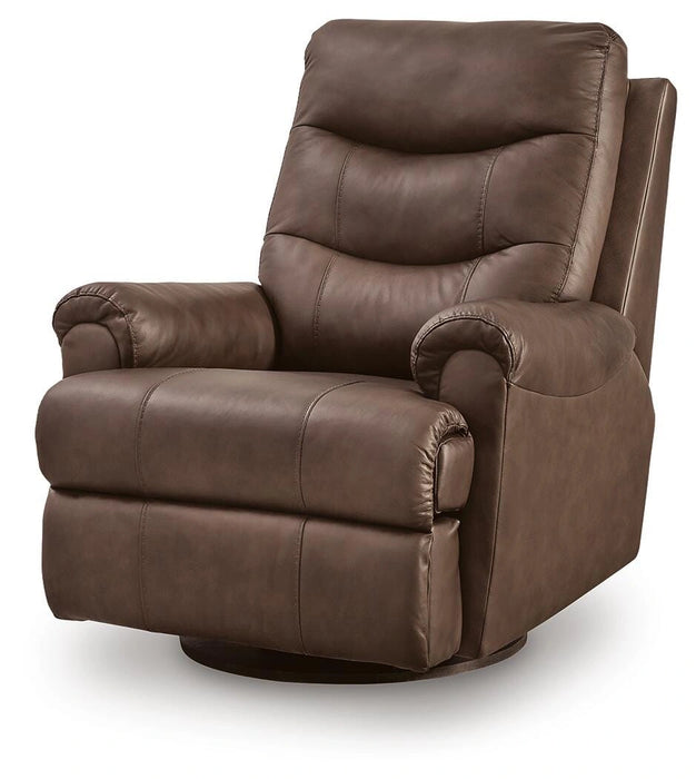Flynwood Swivel Glider Recliner - Dream Home Furniture & Mattress (Waite Park, MN)