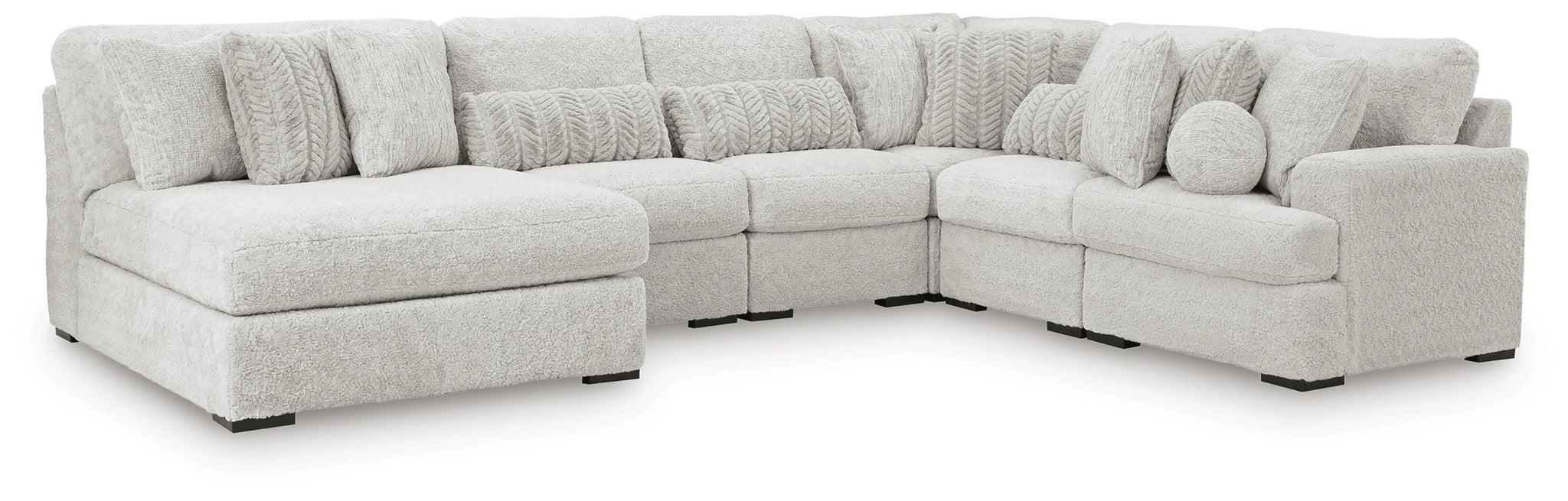 Cuddle Plush Sectional with Chaise - Dream Home Furniture & Mattress (Waite Park, MN)