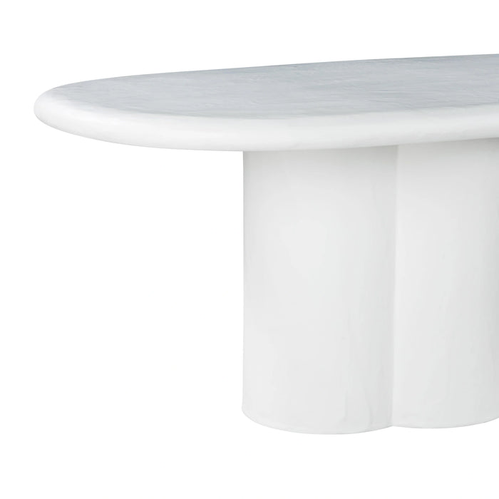 Elika Faux Plaster Indoor / Outdoor Dining Table