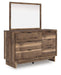 Chirason Dresser and Mirror - Dream Home Furniture & Mattress (Waite Park, MN)