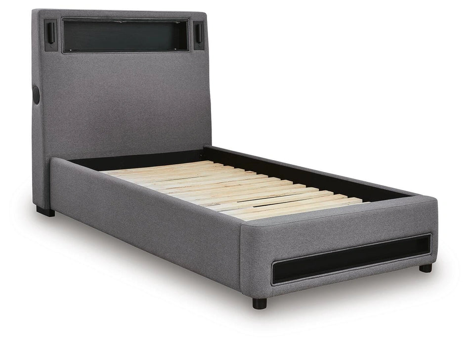 Verishaw Upholstered Bed - Dream Home Furniture & Mattress (Waite Park, MN)
