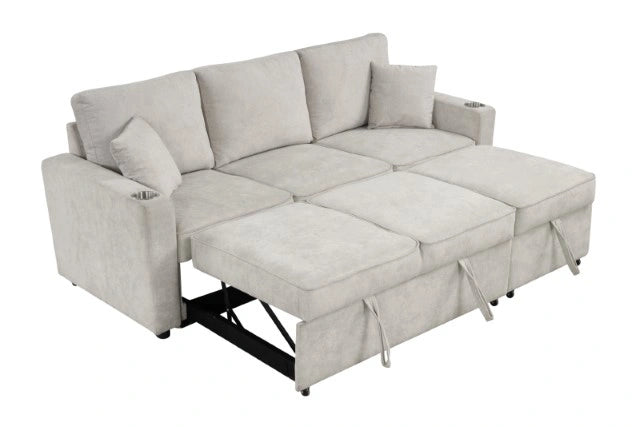 Kendal Sleeper Sofa Sectional - Dream Home Furniture & Mattress (Waite Park, MN)