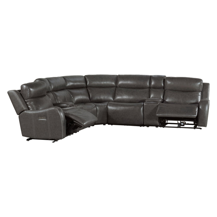 Wainwright Dual-Power Sectional Set - Dream Home Furniture & Mattress (Waite Park, MN)
