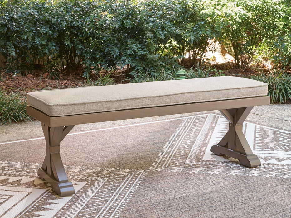 Laguna Heights Bench with Cushion - Dream Home Furniture & Mattress (Waite Park, MN)