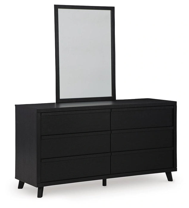 Danziar Dresser and Mirror - Dream Home Furniture & Mattress (Waite Park, MN)