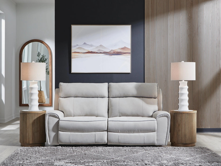 Social Pointe Reclining Loveseat - Dream Home Furniture & Mattress (Waite Park, MN)