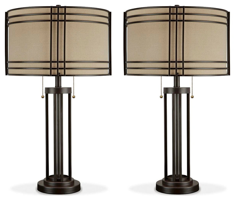 Hanswell Lamp Set - Dream Home Furniture & Mattress (Waite Park, MN)