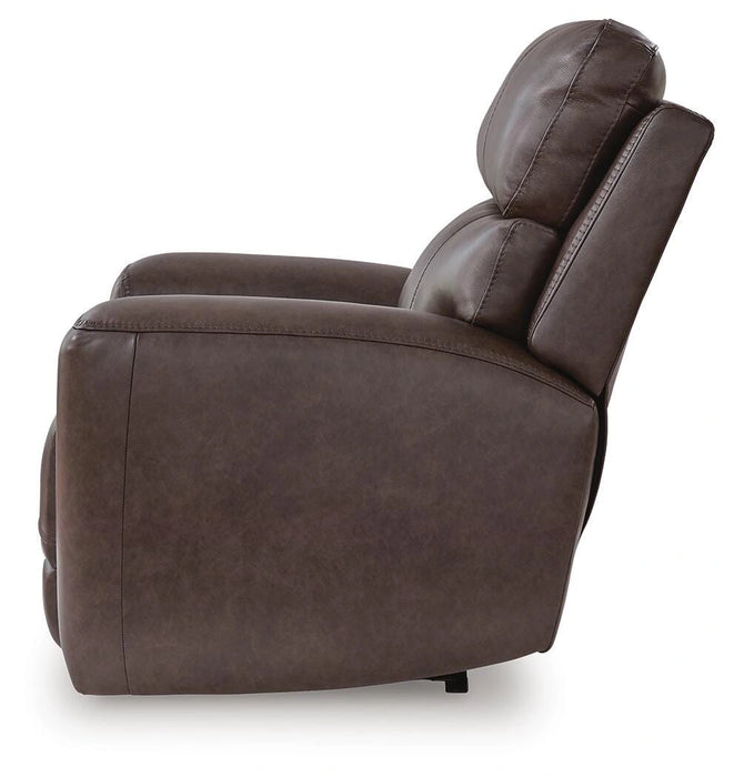 Crossplex Power Recliner - Dream Home Furniture & Mattress (Waite Park, MN)