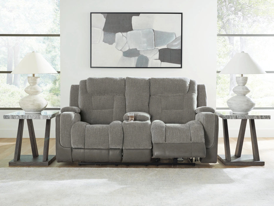 Mixed Motion Loveseat - Dream Home Furniture & Mattress (Waite Park, MN)