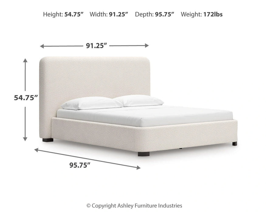 Brintstreet Upholstered Bed - Dream Home Furniture & Mattress (Waite Park, MN)