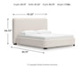 Brintstreet Upholstered Bed - Dream Home Furniture & Mattress (Waite Park, MN)