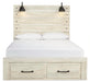 Cambeck Bed with 2 Storage Drawers - Dream Home Furniture & Mattress (Waite Park, MN)