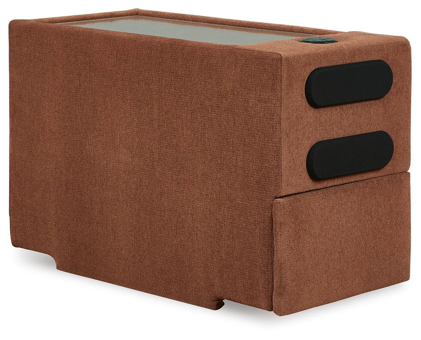 Modmax 5 Piece Sectional with Audio Console - Dream Home Furniture & Mattress (Waite Park, MN)