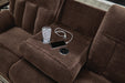 Observation Power Reclining Sofa with Drop Down Table - Dream Home Furniture & Mattress (Waite Park, MN)