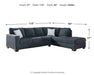 Altari Sleeper Sectional with Chaise - Dream Home Furniture & Mattress (Waite Park, MN)