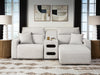 Modmax II Power Reclining Sectional with Chaise and Audio Console - Dream Home Furniture & Mattress (Waite Park, MN)