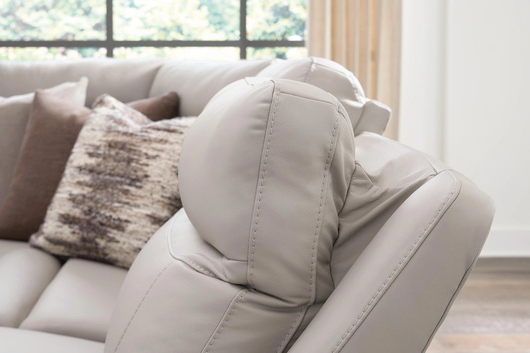 Gravier Power Reclining Sectional with Storage Console - Dream Home Furniture & Mattress (Waite Park, MN)