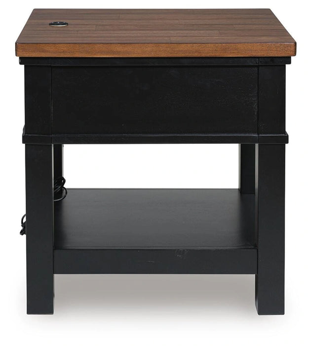 Wildenauer End Table - Dream Home Furniture & Mattress (Waite Park, MN)