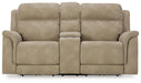 Next-Gen DuraPella Power Reclining Loveseat with Console - Dream Home Furniture & Mattress (Waite Park, MN)