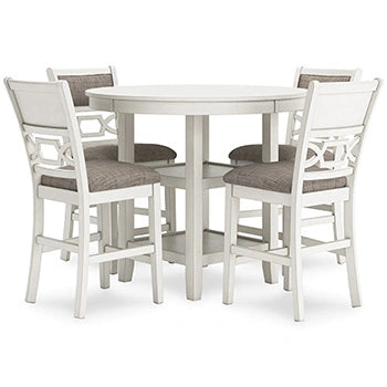 Erinberg Counter Height Dining Table and 4 Barstools (Set of 5) - Dream Home Furniture & Mattress (Waite Park, MN)