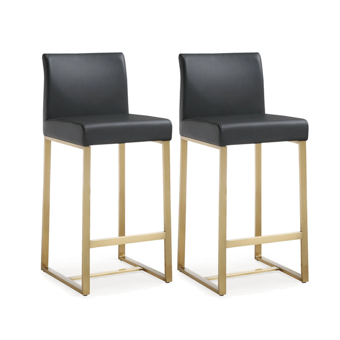 Denmark Performance Vegan Leather Stool - Set of 2