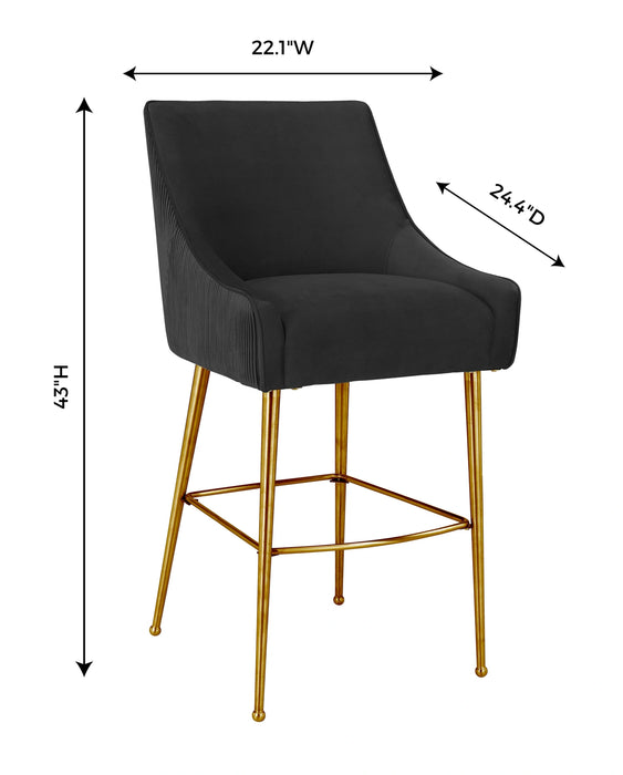Beatrix Performance Velvet Stool
