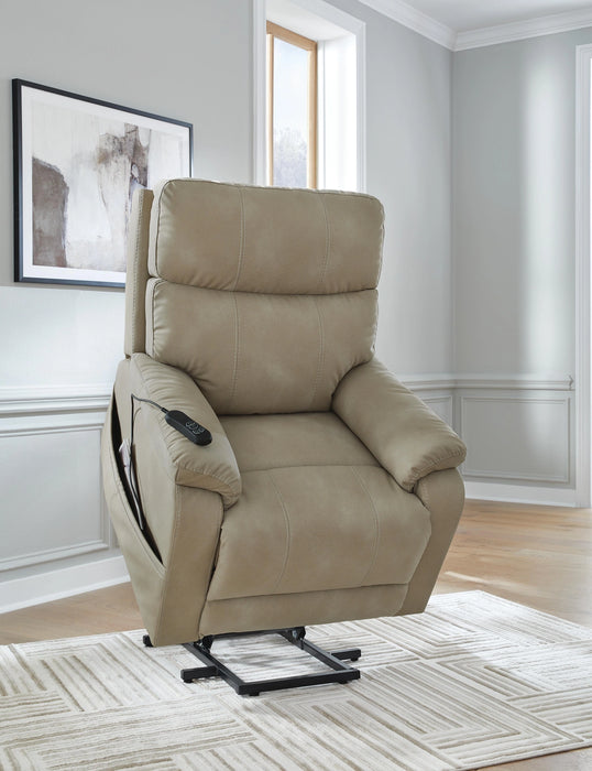 Next-Gen Durapella Power Lift Recliner - Dream Home Furniture & Mattress (Waite Park, MN)