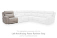 Gravier Power Reclining Sectional with Storage Console - Dream Home Furniture & Mattress (Waite Park, MN)