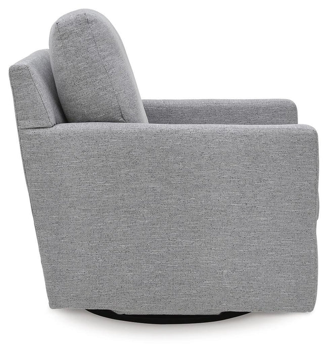 Freybourne Next-Gen Nuvella Swivel Accent Chair - Dream Home Furniture & Mattress (Waite Park, MN)