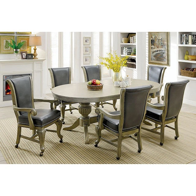 Melina 7 Pc Dining Table Set - Dream Home Furniture & Mattress (Waite Park, MN)