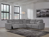Modmax Power Reclining Sectional - Dream Home Furniture & Mattress (Waite Park, MN)