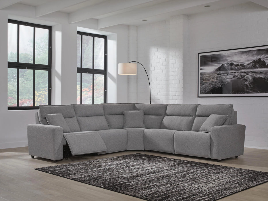 Modmax Power Reclining Sectional - Dream Home Furniture & Mattress (Waite Park, MN)