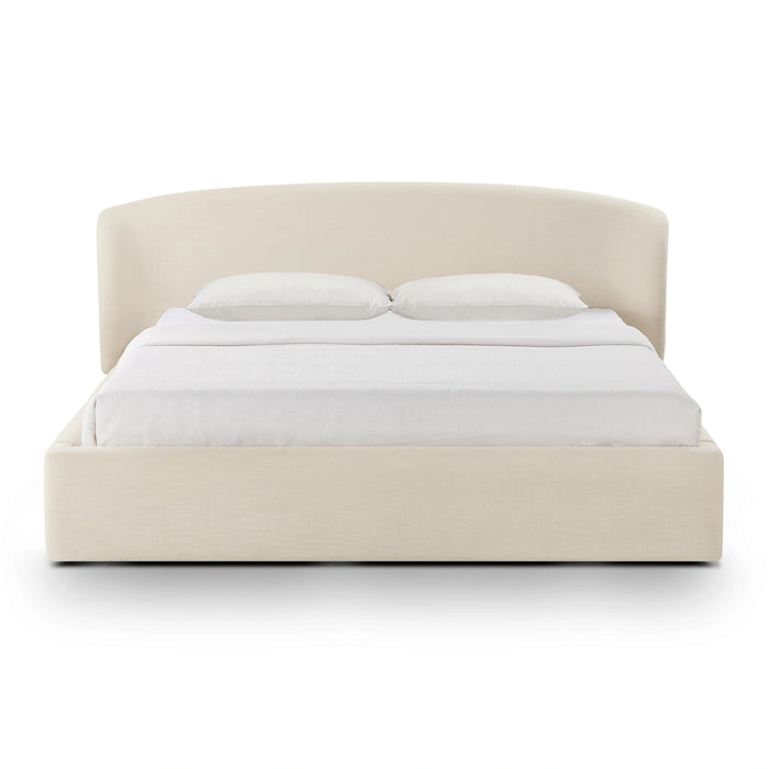 Corey Upcycled Performance Linen Storage Bed
