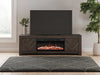 Cayboni 71" TV Stand with Electric Fireplace - Dream Home Furniture & Mattress (Waite Park, MN)