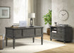 Foundry 60" Half Ped Desk - Dream Home Furniture & Mattress (Waite Park, MN)