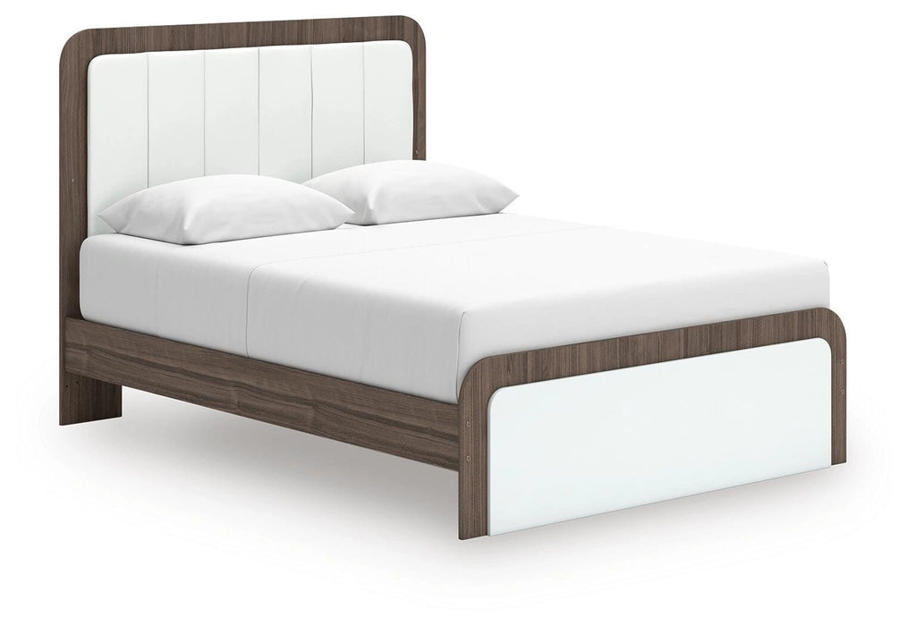 Kendanport Upholstered Bed - Dream Home Furniture & Mattress (Waite Park, MN)