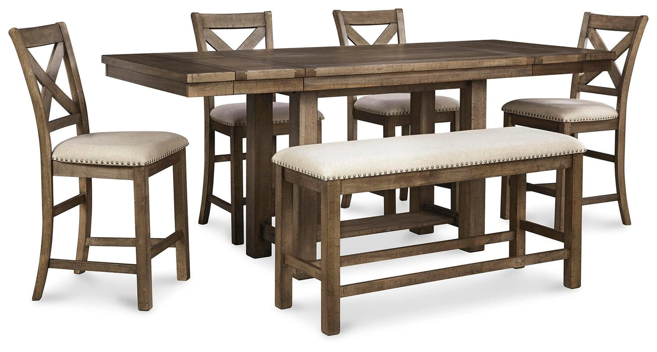 Moriville Counter Height Dining Set - Dream Home Furniture & Mattress (Waite Park, MN)
