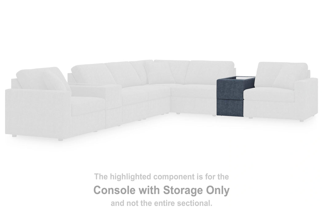 Modmax Balanced Sectional with Audio and Storage Consoles - Dream Home Furniture & Mattress (Waite Park, MN)