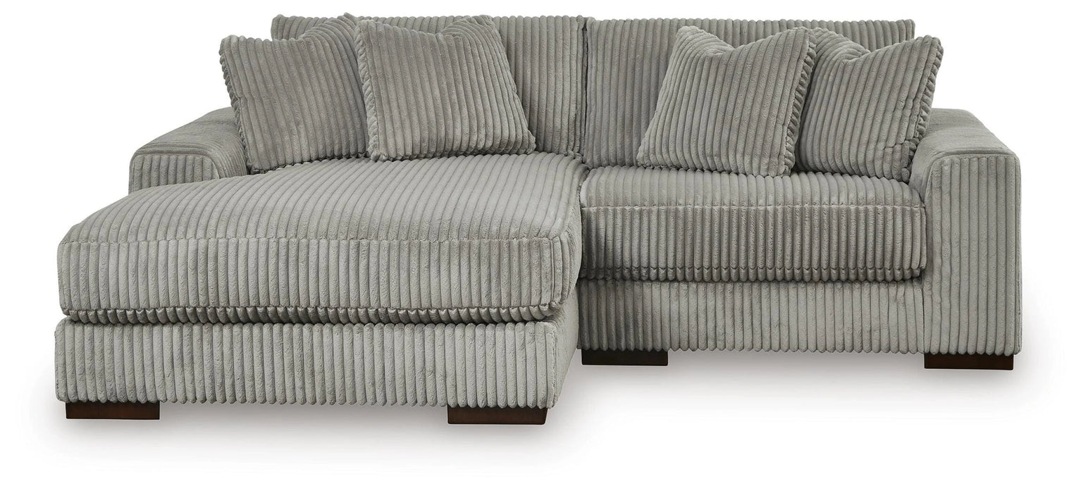 Lindyn Sectional with Chaise - Dream Home Furniture & Mattress (Waite Park, MN)