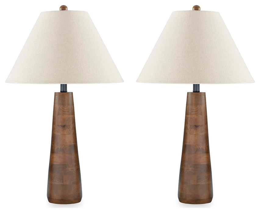 Danset Lamp Set - Dream Home Furniture & Mattress (Waite Park, MN)